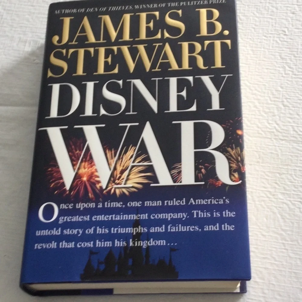 Disney War Hardcover Book